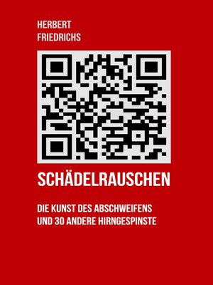 cover image of Schädelrauschen